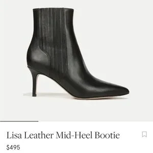 Veronica Beard Lisa Black Ankle Booties Sleek Design